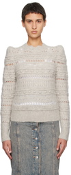 Isabel Marant Etoile Beige Adleri Sweater