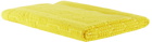 Bottega Veneta Yellow Intreccio Beach Towel
