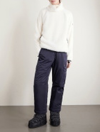 Moncler Grenoble - Wide-Leg Padded Ski Salopettes - Black
