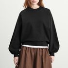 YMC Women's Bellow Sleeve Sweatshirt in Black