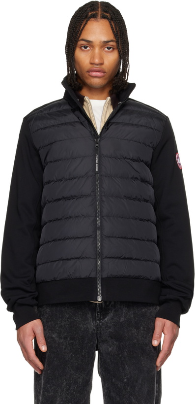 Photo: Canada Goose Black HyBridge® Huron Full-Zip Down Jacket
