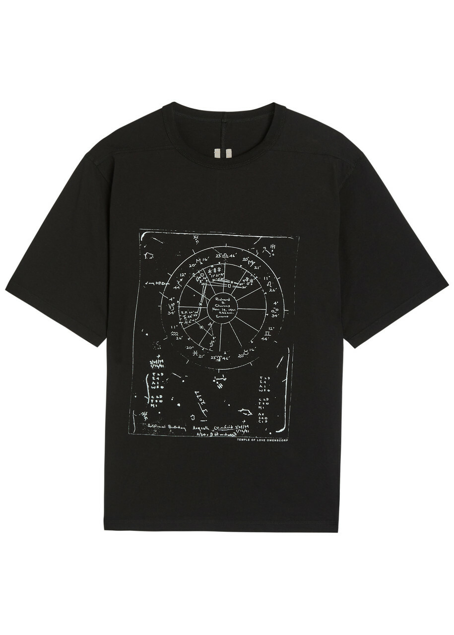Rick Owens Black Double Dylan T-Shirt Rick Owens