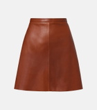 Stouls Lucie 22 leather miniskirt