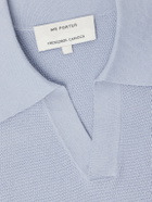 Frescobol Carioca - Rino Knitted Cotton Polo Shirt - Blue