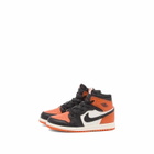 Air Jordan 1 Retro High TD Sneaker in Black/Sail/Starfish