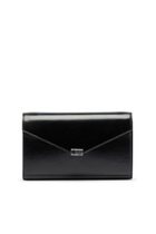 Diesel Wallet purse in shiny wrinkled leather - Wallets strap - Woman -