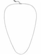 SAINT LAURENT - Silver-Tone Chain Necklace