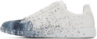 Maison Margiela White Paint Drop Replica Sneakers