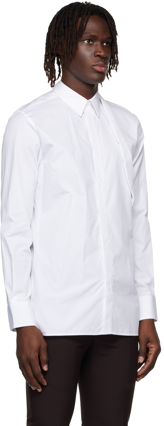 Givenchy White Padlock Harness Shirt Givenchy