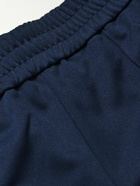 Palm Angels - Straight-Leg Logo-Embroidered Jersey Sweatpants - Blue