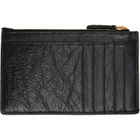 Balenciaga Black 'Le City' Long Coin Card Holder