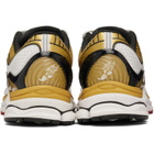 Saucony White & Gold ProGrid Paramount Sneakers