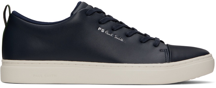 Photo: PS by Paul Smith Navy Lee Sneakers