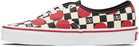 Valentino Garavani Black & White Vans Edition Low-Top VLogo Checkerboard Sneakers