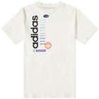 Adidas Men's Streetball Graphic T-Shirt in Off White