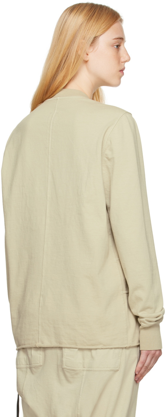 DRKSHDW Men's Gimp Sweatshirt Beige