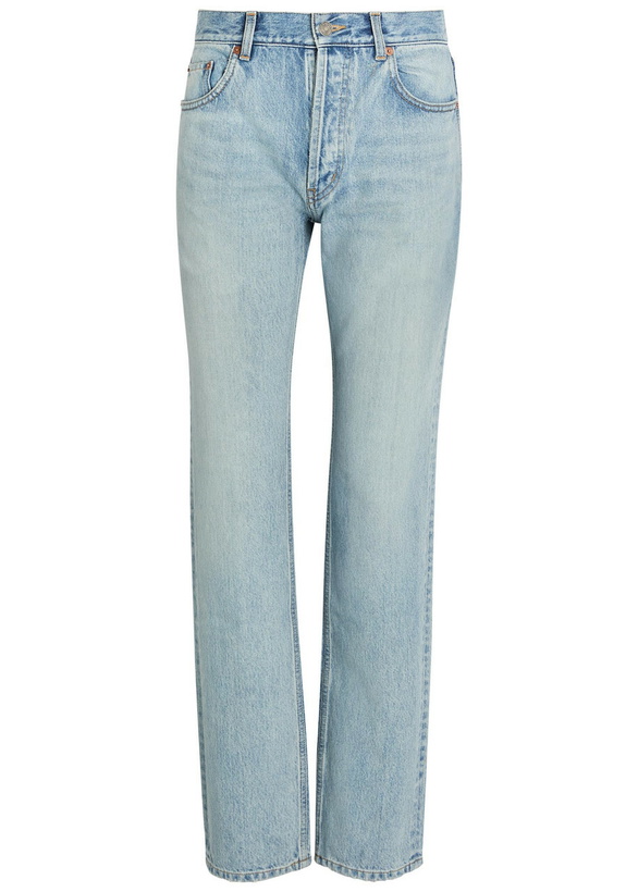 Photo: Saint Laurent Straight-leg Jeans Denim