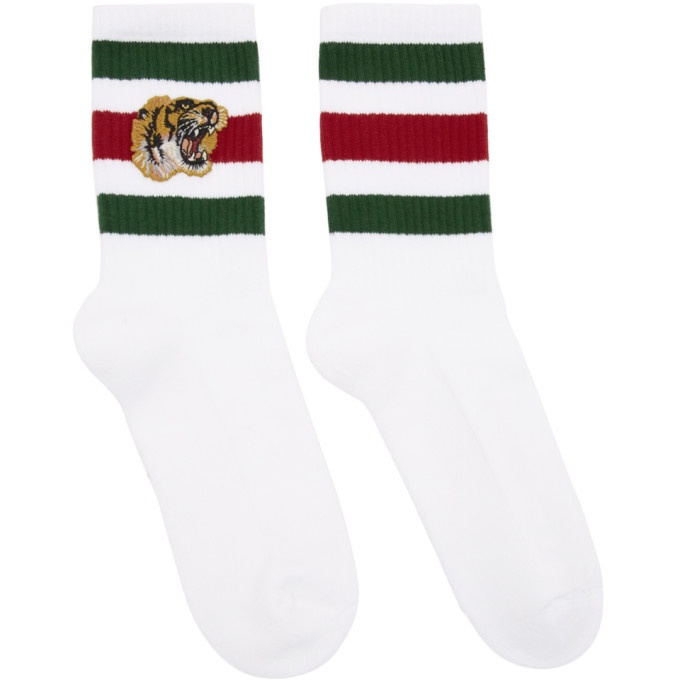 Photo: Gucci White Tiger Socks