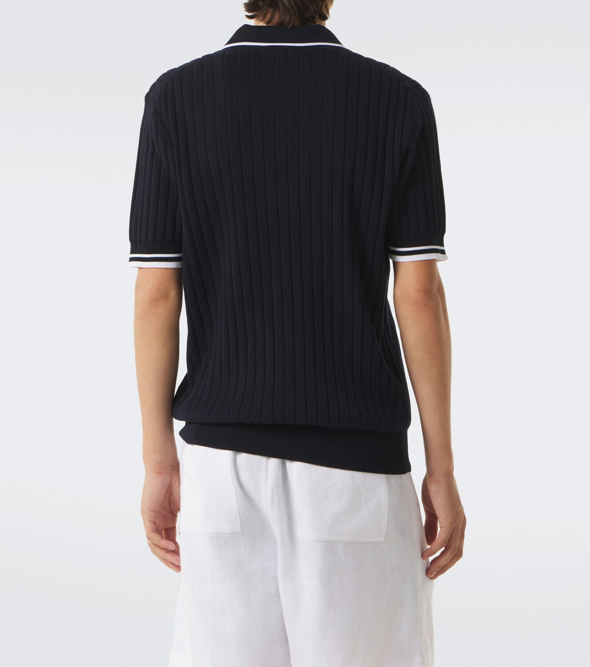 Dolce&Gabbana Embroidered cotton polo shirt