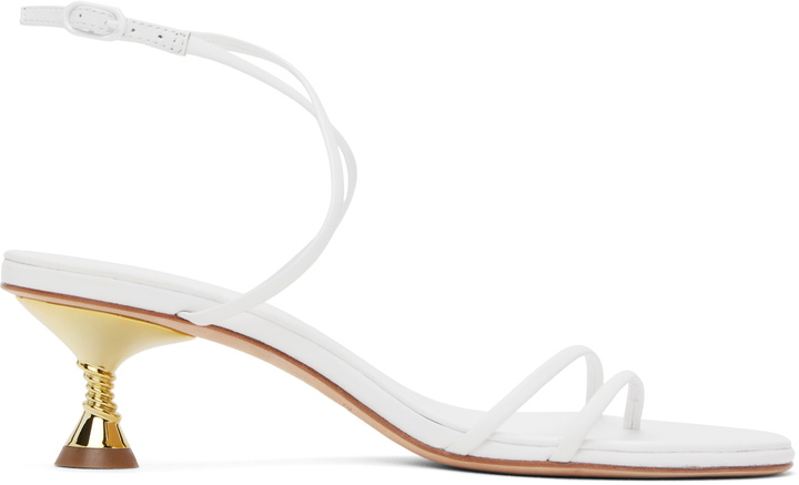 Photo: Studio Amelia White Helix 50 Heeled Sandals
