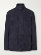 Valstar - Brera Suede Jacket - Blue