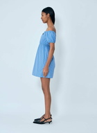 Miu Miu Plaid-Pattern Mini Dress