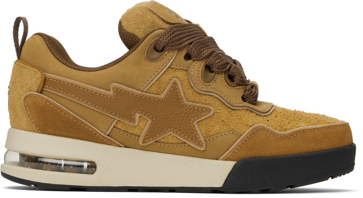 BAPE Brown Flip Sta #1 Sneakers A Bathing Ape