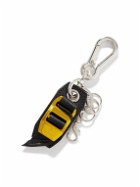 Master-Piece - Silver and Gold-Tone Leather Key Ring