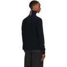 Moncler Grenoble Navy Ciclista Turtleneck