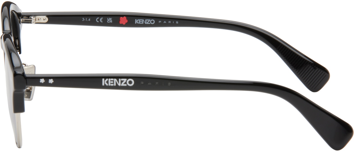 Kenzo Black Boke Flower Sunglasses