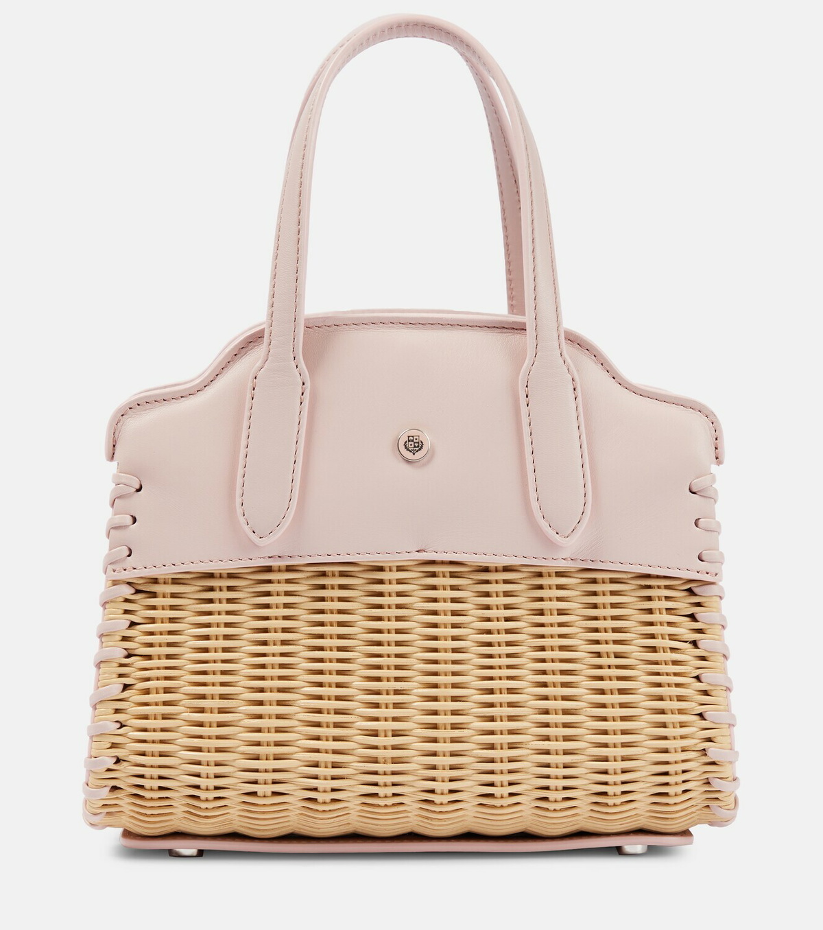 Loro Piana Beige Striped 'The Suitcase' Tote – BlackSkinny