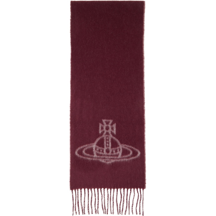 Photo: Vivienne Westwood Burgundy Double Face Scarf