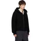 Canada Goose Black 'Black Label' Chilliwack Fleece Bomber Jacket