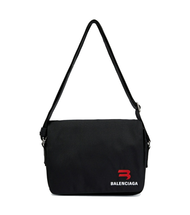 Photo: Balenciaga - Explorer logo shoulder bag