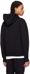 Versace Jeans Couture Black Piece Number Hoodie