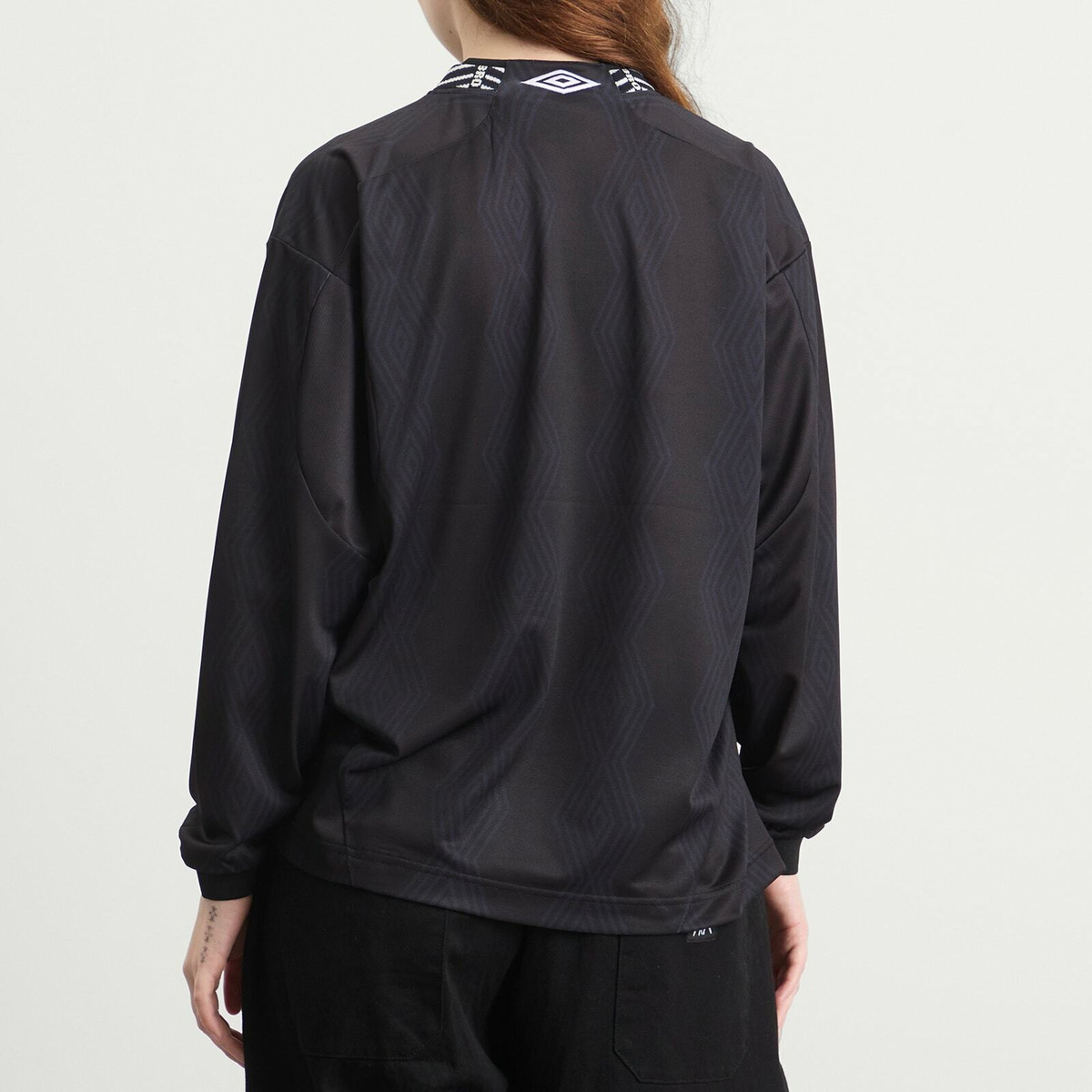 TOGA ARCHIVES Women's TOGA x Umbro Game Shirt Long Sleeve in Black