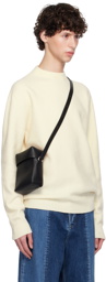 Jil Sander Off-White Crewneck Sweater