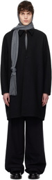 AARON ESH Black Keyhole Coat