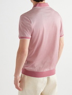 Loro Piana - Cotton Polo Shirt - Pink