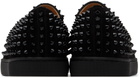 Christian Louboutin Black Roller-Boat Sneakers