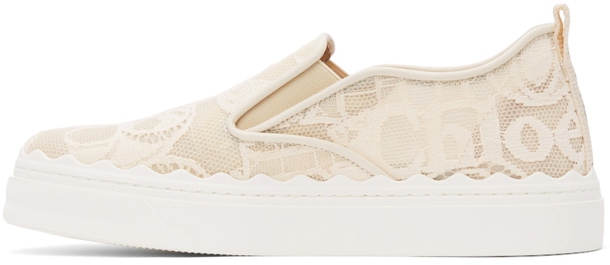 Chloe★関税込 BEIGE LACE LAUREN レディーススニーカー Chloe☆関税込 BEIGE LACE LAUREN レディーススニーカー
