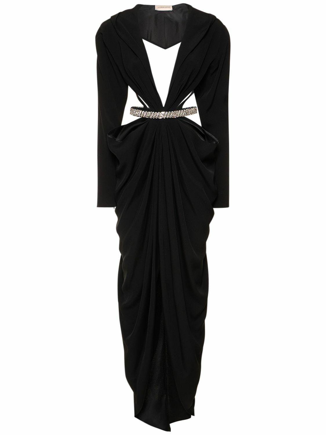 ワンピース ALEXANDRE VAUTHIER ALEXANDRE VAUTHIER One-shoulder draped satin jumpsuit | THE