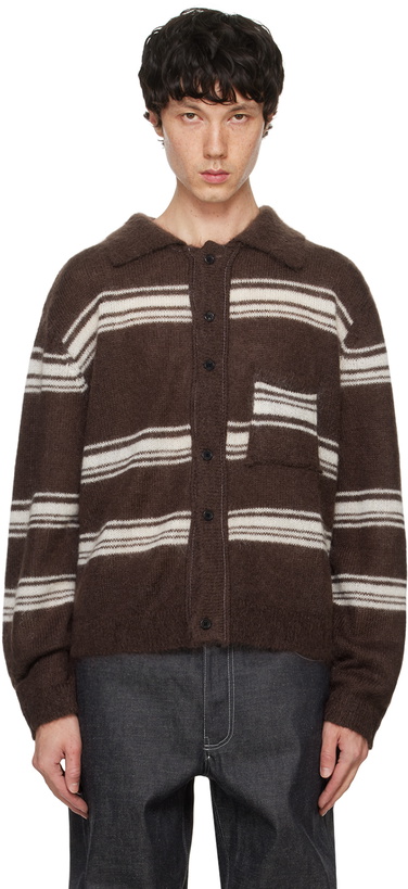 Photo: Camiel Fortgens Brown 70's Cardigan