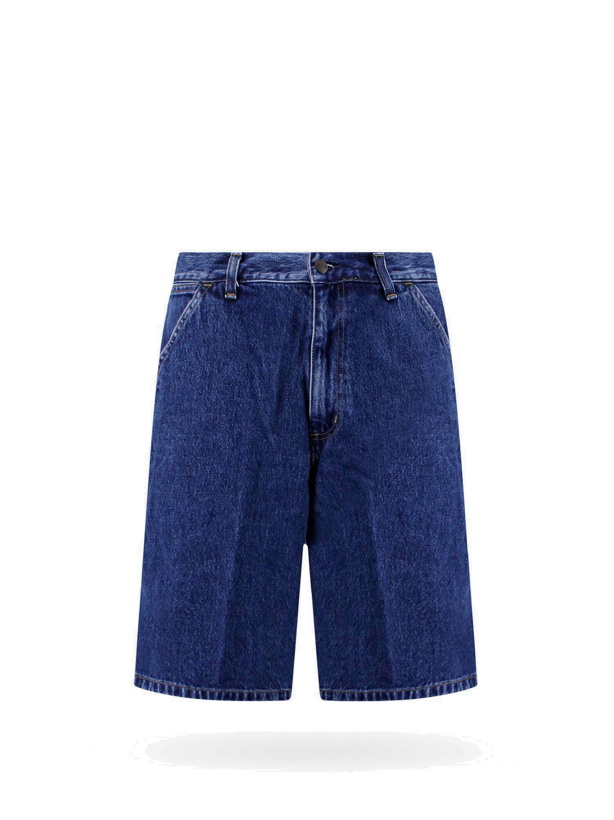 Photo: Carhartt Wip Bermuda Shorts Blue   Mens