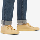 Common Projects Men's Original Achilles Low Sneakers in Yellow