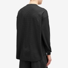 DAIWA Men's Long Sleeve Tech Thermal Crew in Black