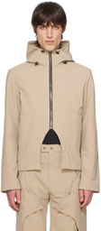 Uncertain Factor Beige Atomic Domination Jacket