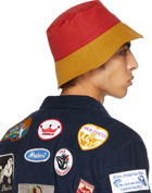 Bode Red & Yellow Monday Bucket Hat