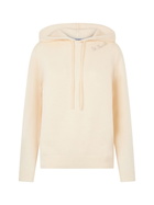 MC2 Saint Barth Woman Off White Knitted Hoodie With St. Barth Embroidery