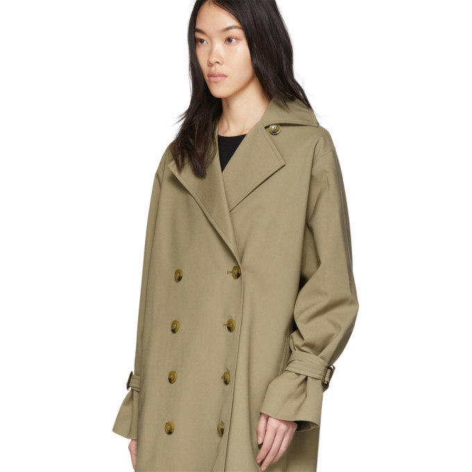 Toteme Khaki Pisa Trench Coat Toteme